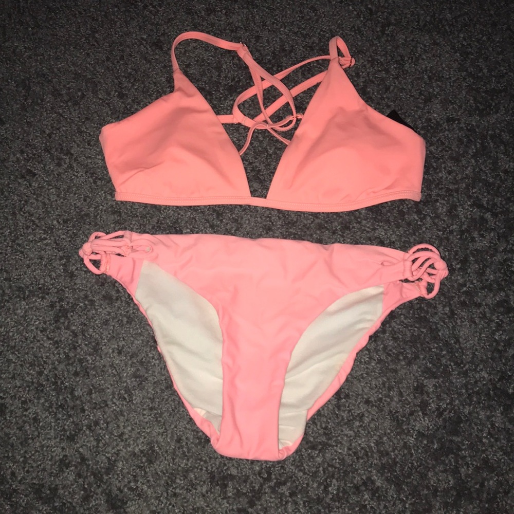 pacsun bathing suit top and bottom